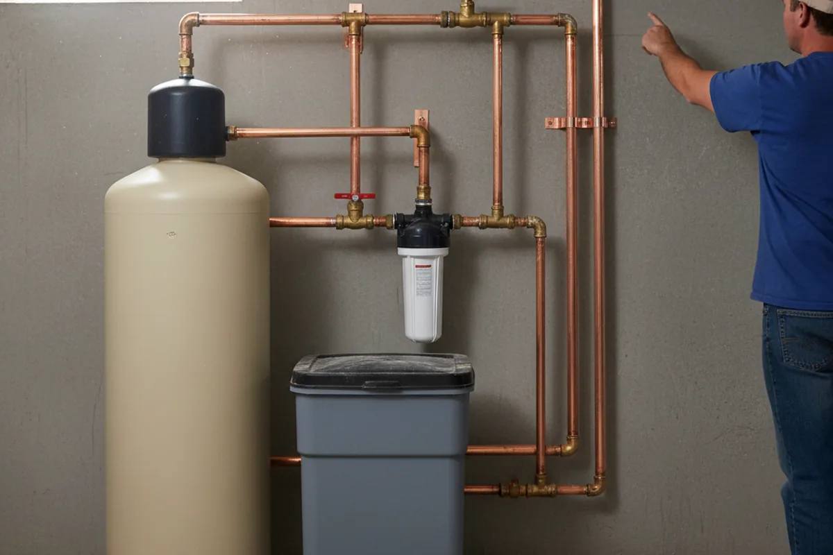 Whole-house water treatment system installed in Condon